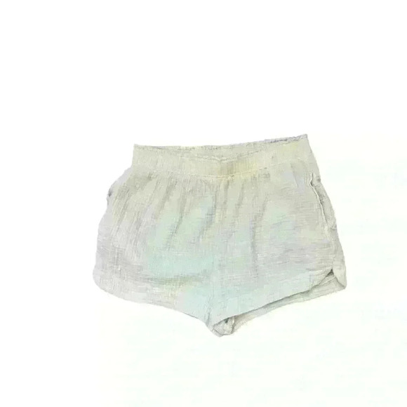mable Pants - Mable ivory cotton gauze shorts